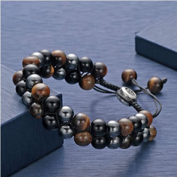 Eye-catching Lava Rock Bracelet - Picture 6 of 6